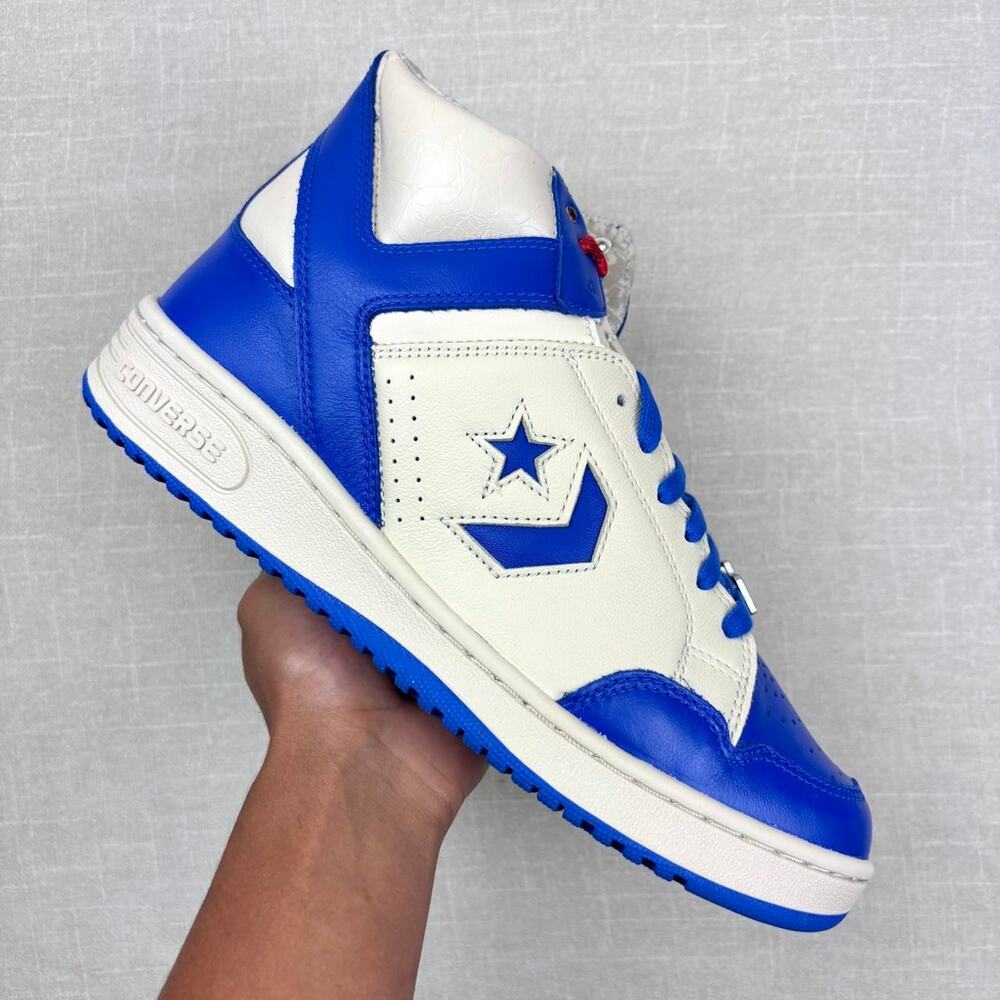 🥶 2025 Stranger Things x Converse Weapon Hi “Laser Blue” 10.5M